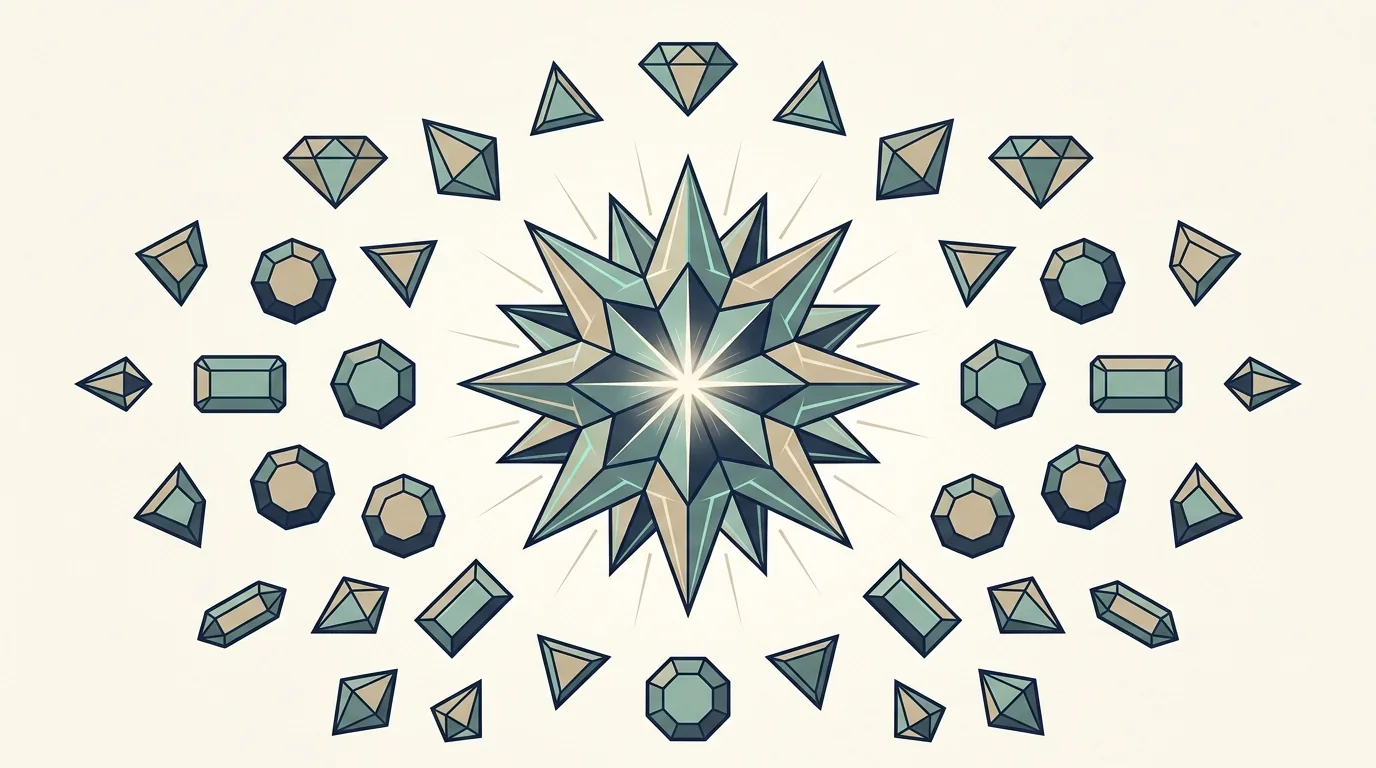 Illustration af Starburst spilleautomat